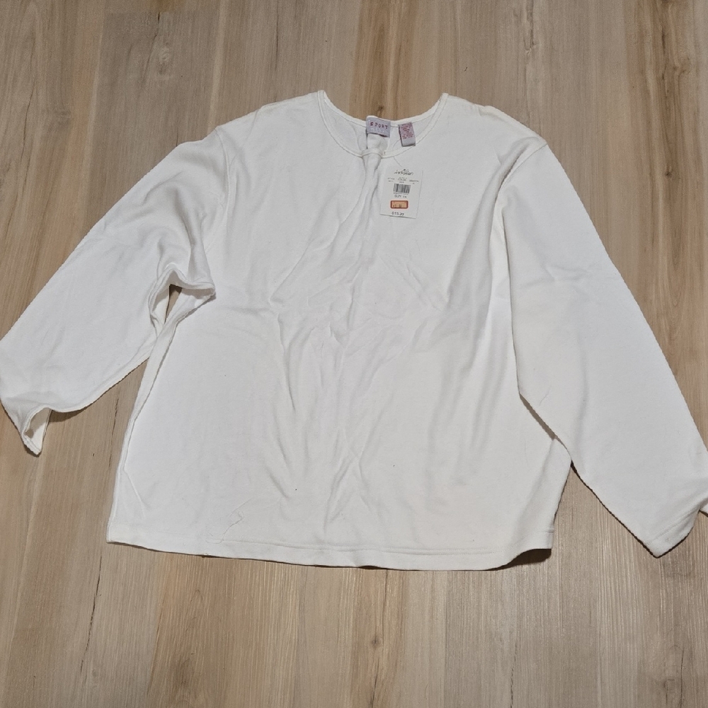 White Long Sleeve Shirt